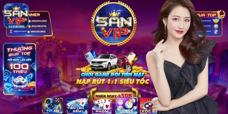 Link trang chủ SANVIP chính thống cập nhật 2025